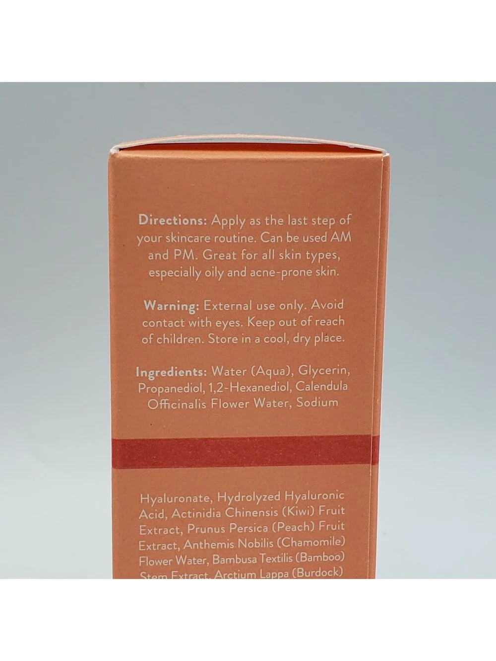 PEACH & LILY Glass Skin Water Gel Moisturizer 1.69oz/50ml NEW IN BOX